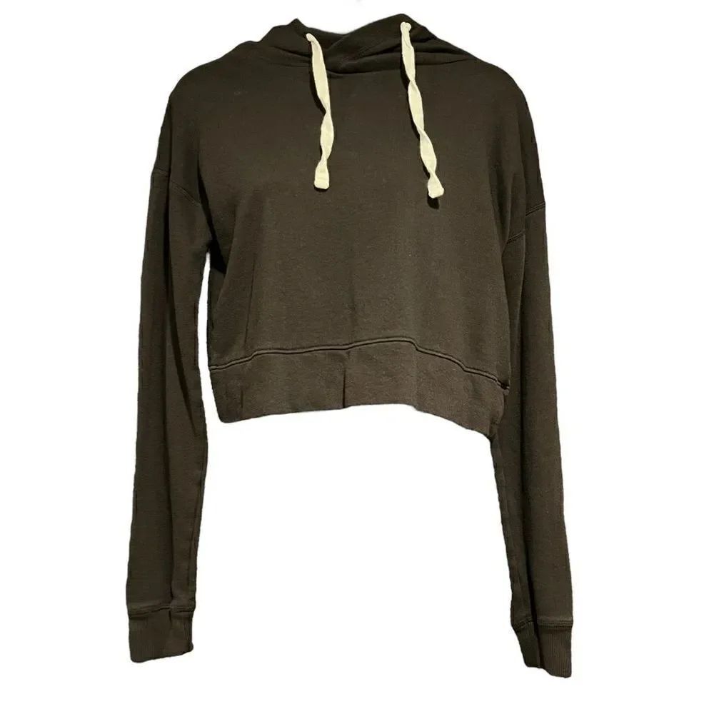 SO Black Cropped Hoodie Junior’s XS